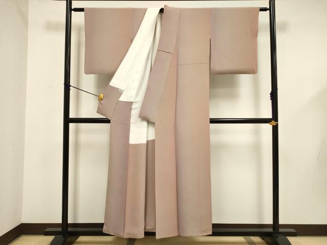 平和屋着物■上質な小紋　作家物　霞文　暈し染め　正絹　逸品　DABE0080ya