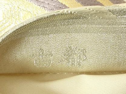 平和屋着物◎六通柄袋帯　唐織　古都　立波文　金銀糸　正絹　逸品　DABE0128ya