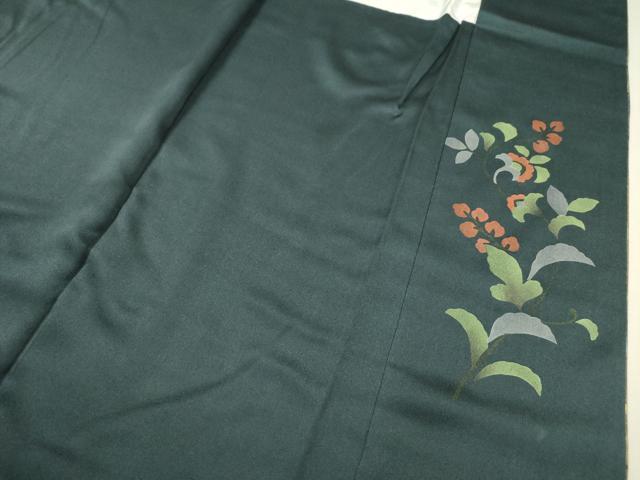 平和屋着物□訪問着 花鳥唐草文 金彩 まるやま扱い 正絹 逸品 DABE0139ya