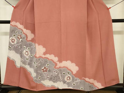 平和屋着物■訪問着　絞り　辻が花　正絹　逸品　DABE0175ya