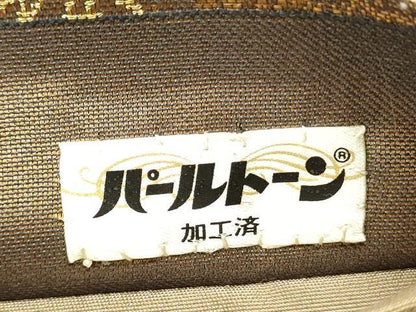 平和屋着物◎六通柄袋帯 流水花文 金銀糸 正絹 逸品 DABE0225ya