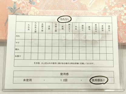 平和屋着物◎六通柄袋帯 唐織 鳳凰花文 金銀糸 正絹 逸品 DABE0232ya