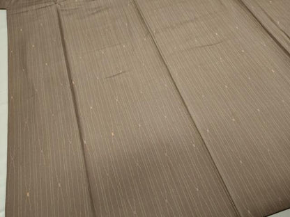 平和屋着物■小紋　縞　洗える着物　DABE0284ya