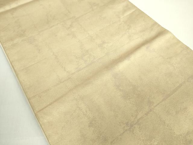 平和屋着物◎六通柄袋帯 霞文 引箔 正絹 逸品 DABE0361ya