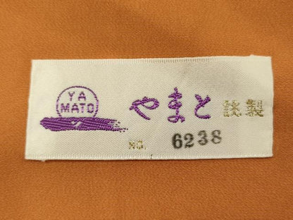 平和屋着物■上質な小紋 扇面花文 金彩 やまと誂製 正絹 逸品 DABE0400ya