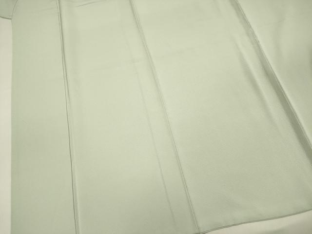 平和屋着物■上質な色無地 柳鼠色 正絹 逸品 DABE0404ya