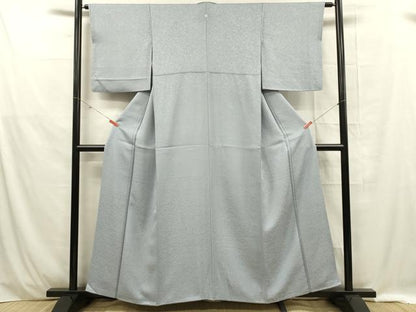 平和屋着物■上質な色無地 淡藤色 正絹 逸品 DABE0405ya
