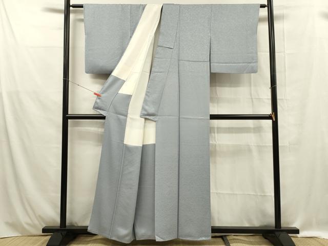 平和屋着物■上質な色無地 淡藤色 正絹 逸品 DABE0405ya