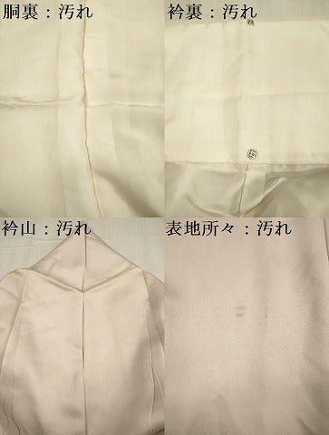平和屋着物■訪問着 友禅 花鳥文 正絹 逸品 DABE0409ya