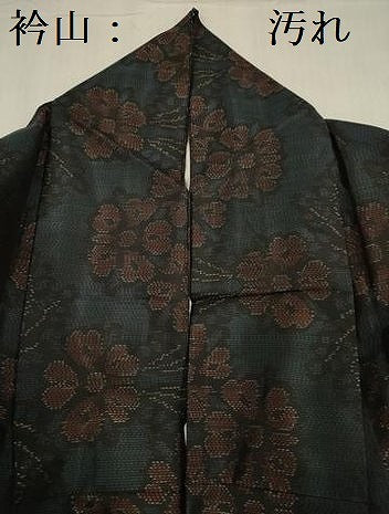 平和屋着物■本場大島紬 草花文 正絹 逸品 DABE0410ya