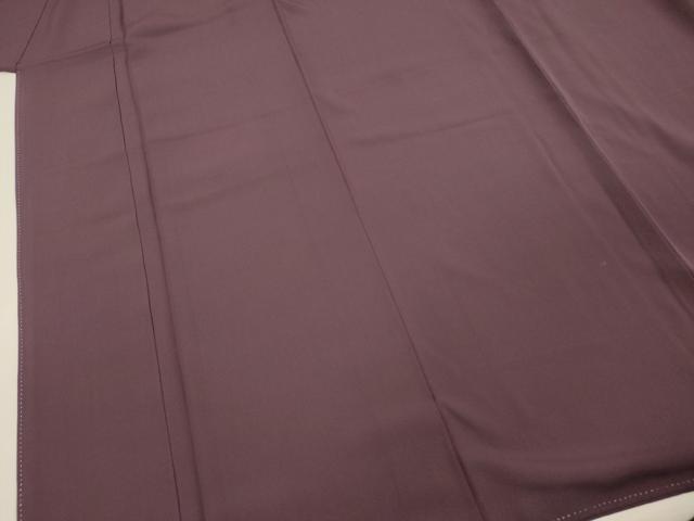 平和屋着物■上質な色無地 烏羽色 正絹 逸品 DABE0424ya