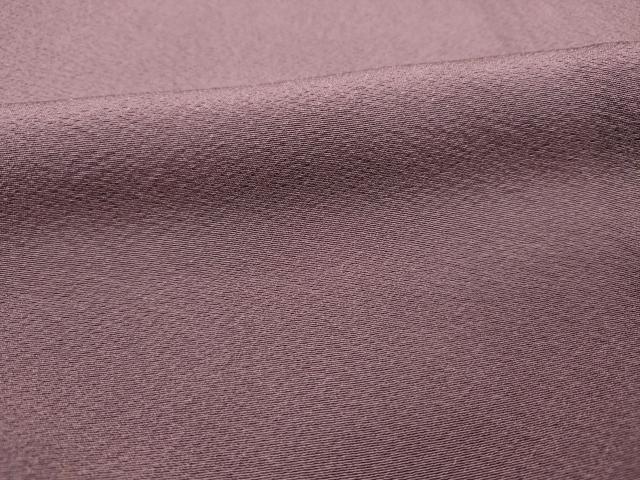 平和屋着物■上質な色無地 烏羽色 正絹 逸品 DABE0424ya