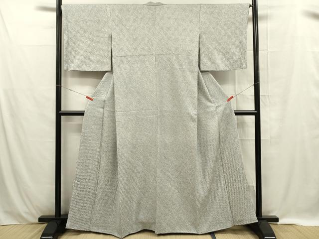 平和屋着物■大変加工の良い総絞り小紋 正絹 逸品 DABE0430ya