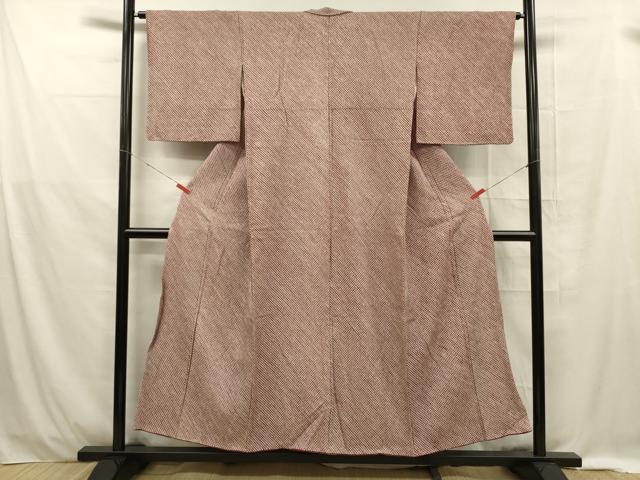 平和屋着物■大変加工の良い総絞り小紋 正絹 逸品 DABE0433ya
