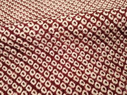 平和屋着物■大変加工の良い総絞り小紋 正絹 逸品 DABE0433ya