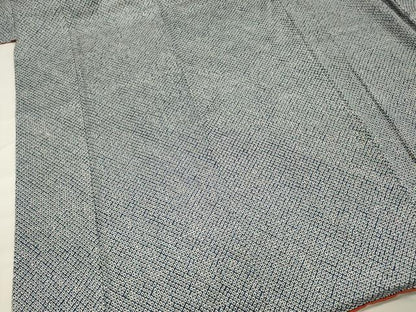 平和屋着物■大変加工の良い総絞り小紋 正絹 逸品 DABE0437ya