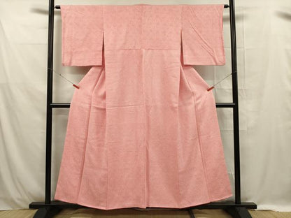 平和屋着物■大変加工の良い総絞り小紋 正絹 逸品 DABE0439ya