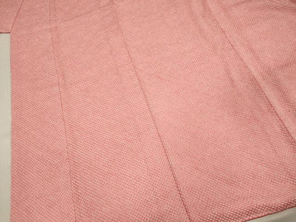 平和屋着物■大変加工の良い総絞り小紋 正絹 逸品 DABE0439ya
