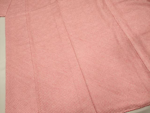 平和屋着物■大変加工の良い総絞り小紋 正絹 逸品 DABE0439ya