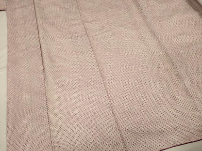 平和屋着物■大変加工の良い総絞り小紋　正絹　逸品　DABE0440ya