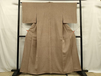 平和屋着物■上質な小紋 霰文 正絹 逸品 未使用 DABE0443ya