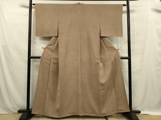 平和屋着物■上質な小紋 霰文 正絹 逸品 未使用 DABE0443ya