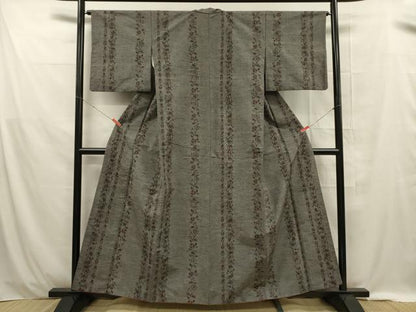 平和屋着物■上質な紬 花間道 正絹 逸品 DABE0444ya
