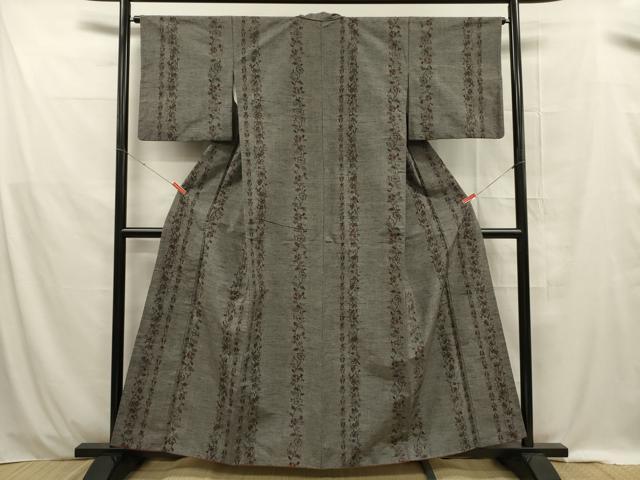 平和屋着物■上質な紬 花間道 正絹 逸品 DABE0444ya