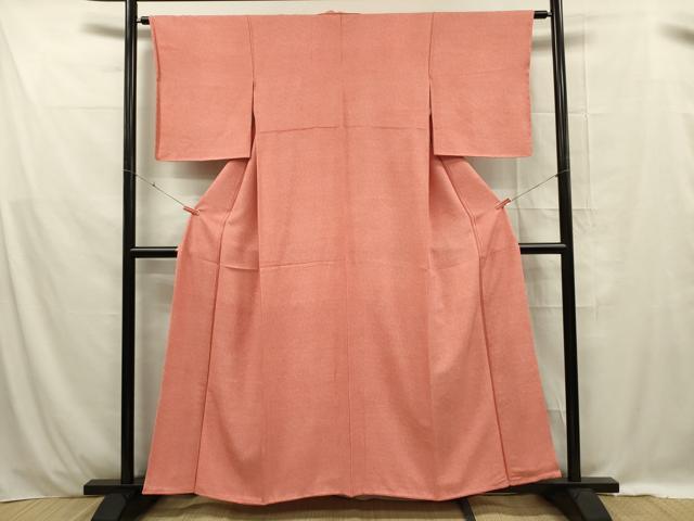 平和屋着物■江戸小紋 舞葉文 正絹 逸品 DABE0450ya