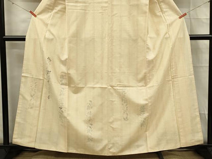 平和屋着物■訪問着 刺繍 花間道 正絹 逸品 DABE0451ya