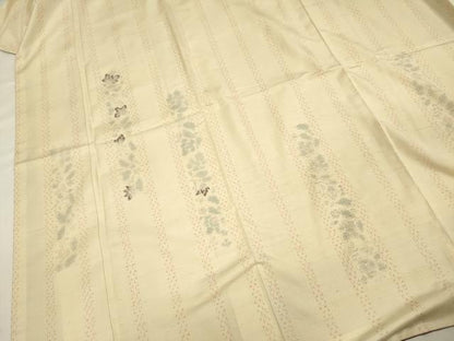 平和屋着物■訪問着 刺繍 花間道 正絹 逸品 DABE0451ya