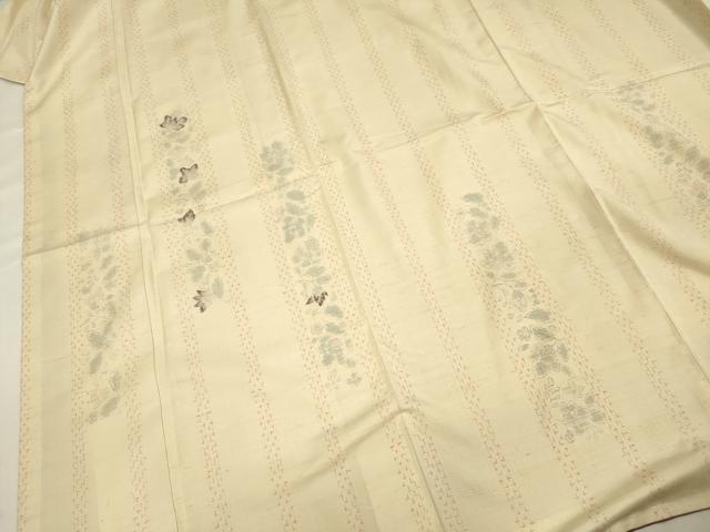 平和屋着物■訪問着 刺繍 花間道 正絹 逸品 DABE0451ya