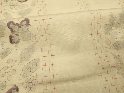 平和屋着物■訪問着 刺繍 花間道 正絹 逸品 DABE0451ya