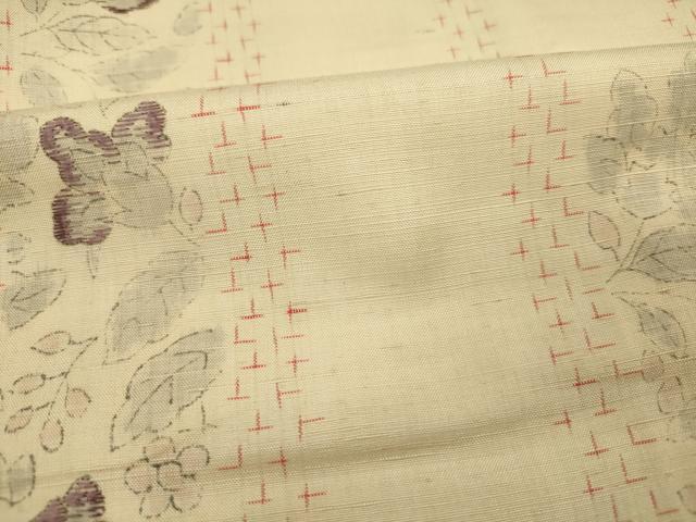 平和屋着物■訪問着 刺繍 花間道 正絹 逸品 DABE0451ya