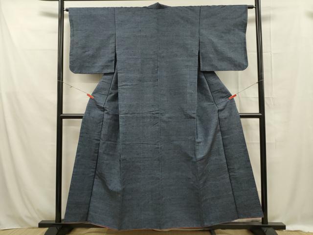 平和屋着物■上質な紬 霞文 正絹 逸品 DABE0452ya