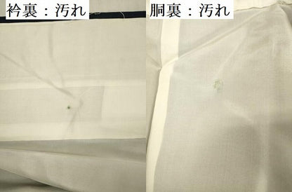 平和屋着物■上質な紬 舞花文 正絹 逸品 未使用 DABE0476ya