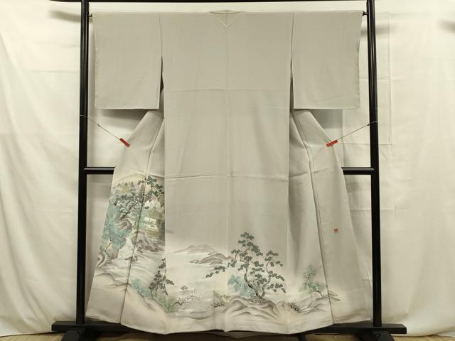 平和屋着物■豪華色留袖 作家物 手描き 風景文 暈し染め 正絹 逸品 DABE0492ya