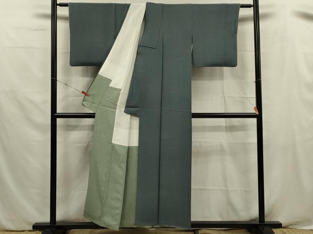 平和屋着物■江戸小紋 小花小紋柄 正絹 逸品 DABE0496ya