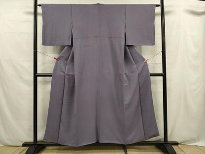 平和屋着物■上質な色無地 作家物 薄色 正絹 逸品 DABE0505ya