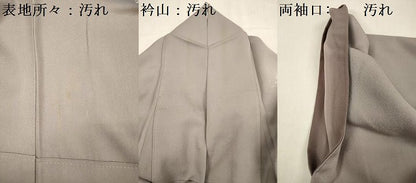 平和屋着物■訪問着 樹林文 暈し染め 正絹 逸品 DABE0508ya