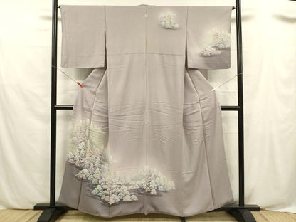 平和屋着物■訪問着 樹林文 暈し染め 正絹 逸品 DABE0508ya