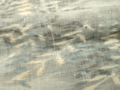 平和屋着物■上質な紬 草木文 正絹 逸品 DABE0513ya