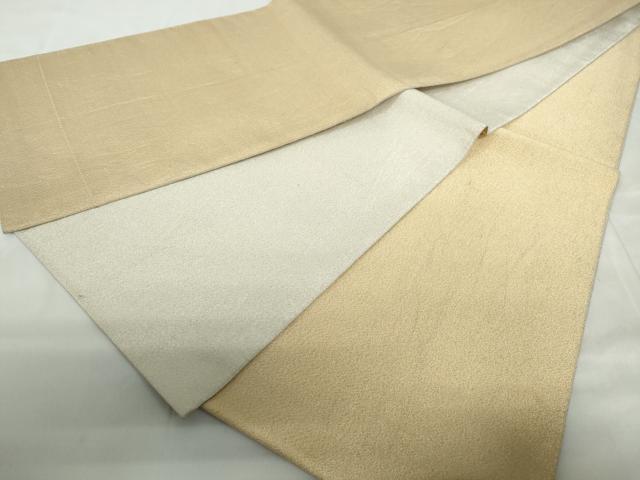 平和屋着物◎綴れ 両面 全通柄袋帯 霞文 金銀糸 正絹 逸品 DABE0544qa