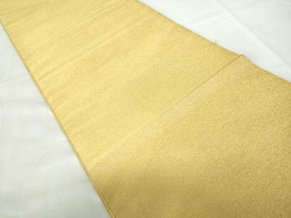 平和屋着物◎綴れ　両面　全通柄袋帯　霞文　金糸　正絹　逸品　DABE0674qa