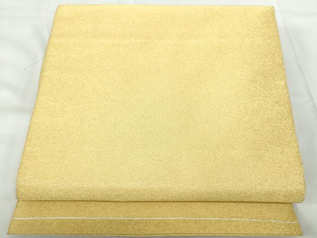 平和屋着物◎綴れ　両面　全通柄袋帯　霞文　金糸　正絹　逸品　DABE0674qa