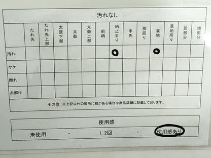平和屋着物◎六通柄袋帯　箔散らし花文　金銀糸　正絹　逸品　DABE0709qa