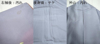 平和屋着物■訪問着　人物文　暈し染め　金彩　正絹　逸品　DABE0730qa