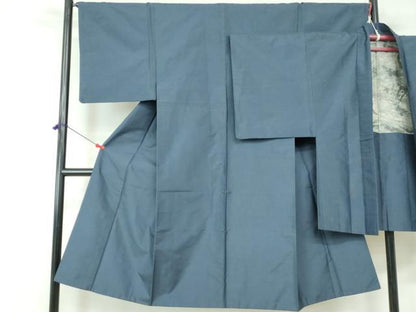 平和屋着物■男性　本場大島紬　アンサンブル　80亀甲　総詰め　正絹　逸品　DABE0736qa