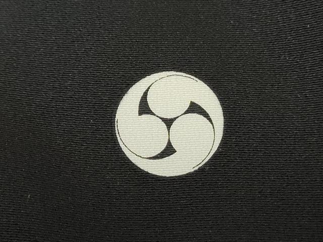 平和屋着物■豪華黒留袖　作家物　風景樹林文　暈し染め　金銀彩　正絹　逸品　DABE0769qa