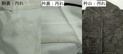 平和屋着物■本場大島紬　幾何学花文　正絹　逸品　DABE0821qa